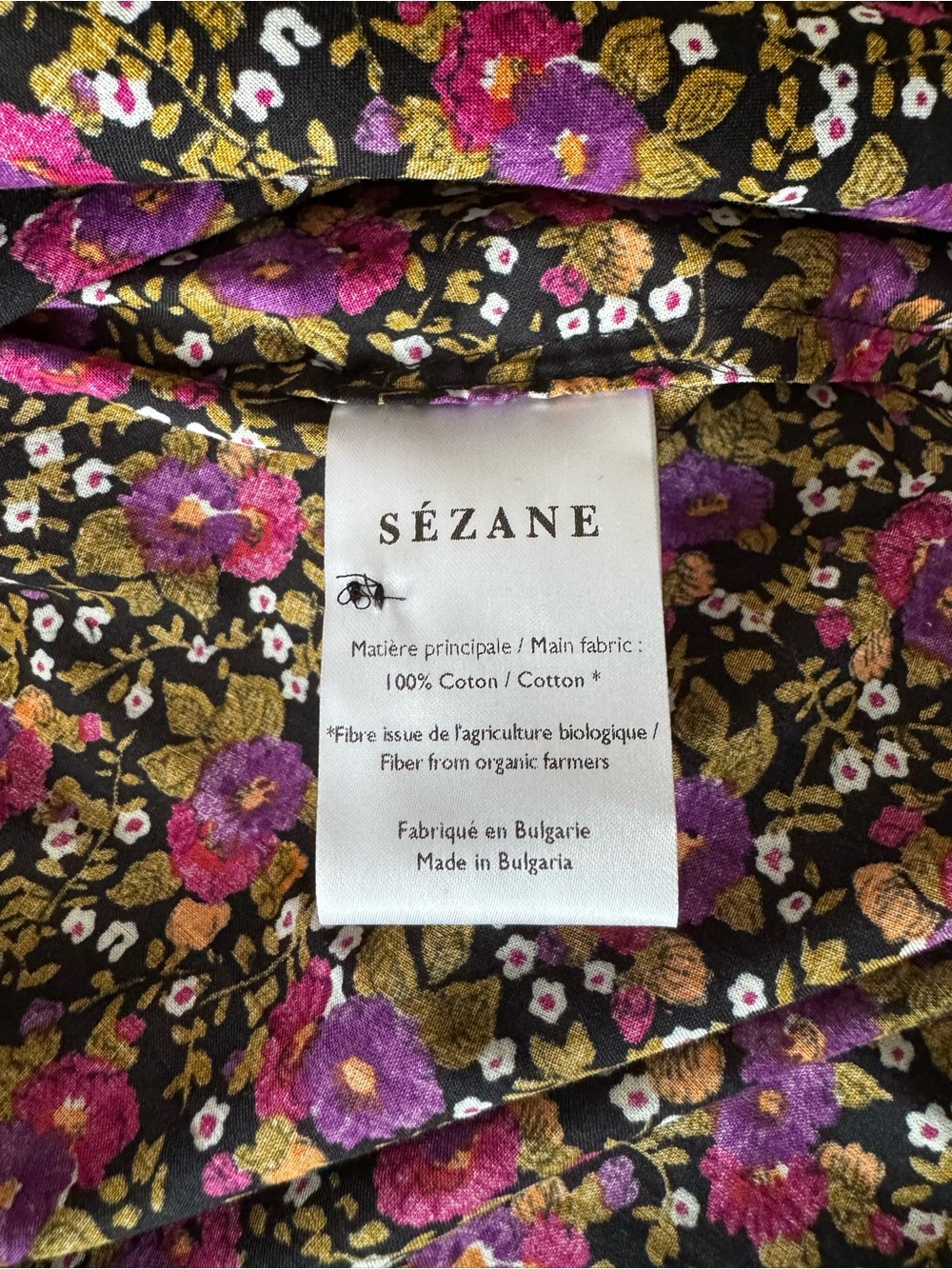Sezane Chlo Shirt Woodland Flowers - Picture 7 of 11